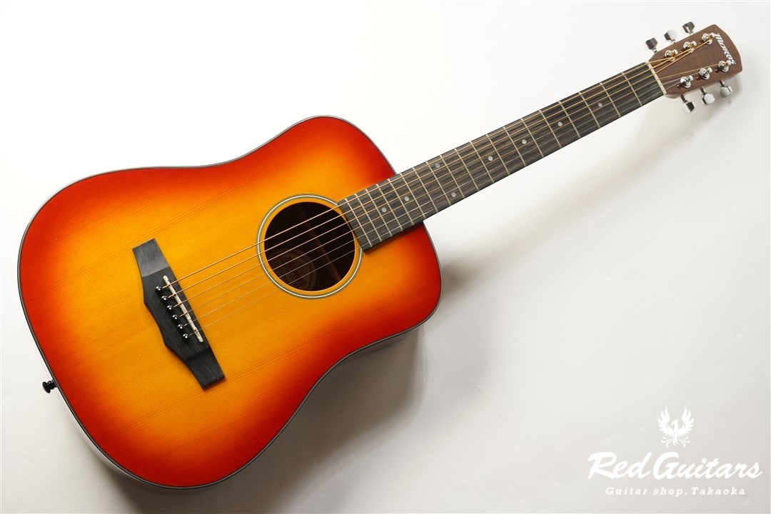 Morris LA-011-MINI - Cherry Sunburst | Red Guitars Online Store